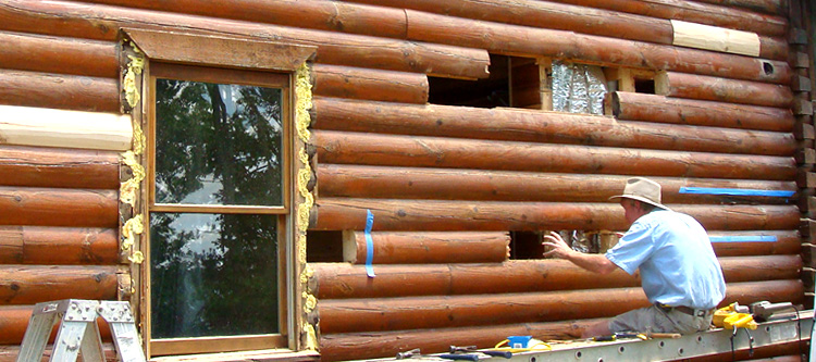 Log Home Repair Toombs County, Georgia